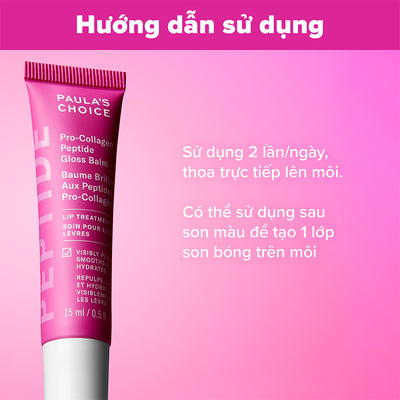Son dưỡng môi căng mọng và giảm nếp nhăn Pro-Collagen Peptide
