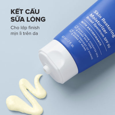 Kem chống nắng chống lão hóa Resist Skin Restoring Moisturizer Broad Spectrum SPF 50