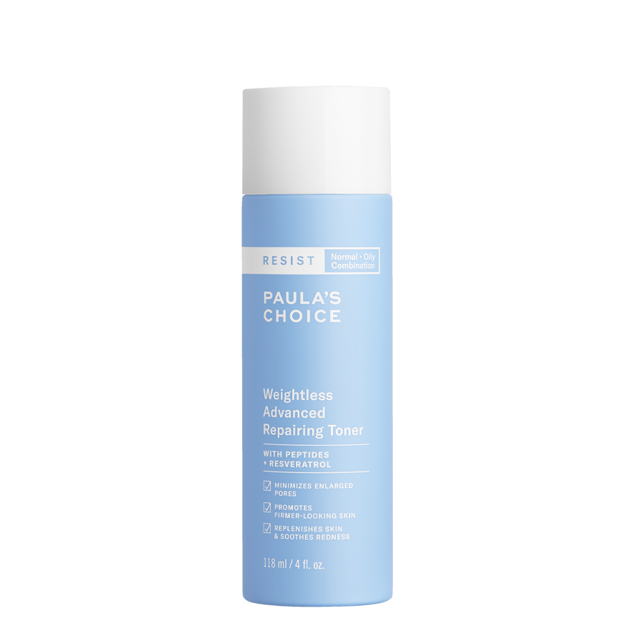 Nước cân bằng ngăn ngừa các dấu hiệu lão hóa trên da dầu Resist Weightless Advanced Repairing Toner 118ml