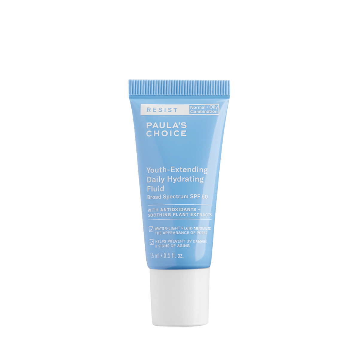 Kem chống nắng dạng sữa giúp dưỡng ẩm và giảm nếp nhăn trên da SPF 50 Resist Youth-Extending Daily Hydrating Fluid Broad Spectrum SPF 50