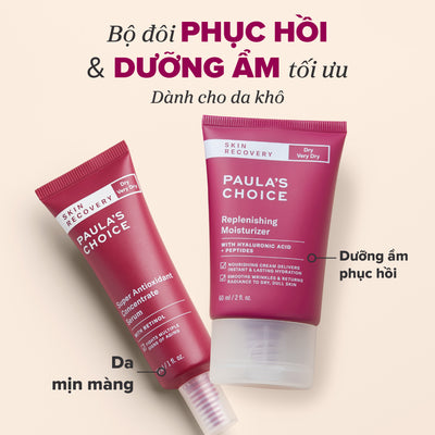 Tinh chất phục hồi da tổn thương  và giảm nếp nhăn dành cho da khô Skin Recovery Super Antioxidant Concentrate Serum 30ml