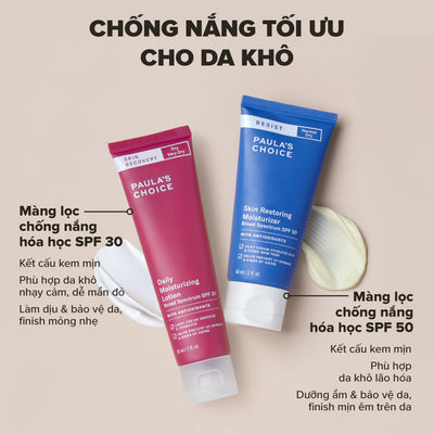 Kem chống nắng chống lão hóa Resist Skin Restoring Moisturizer Broad Spectrum SPF 50