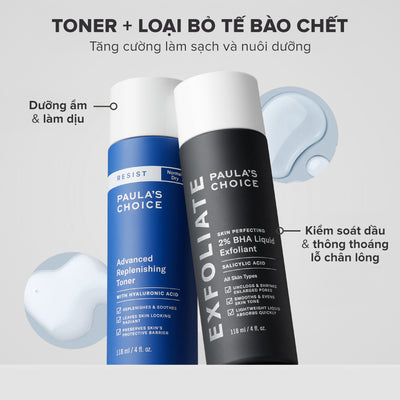 Nước cân bằng dưỡng ẩm và làm giảm nếp nhăn trên da Resist Advanced Replenishing Toner 118ml