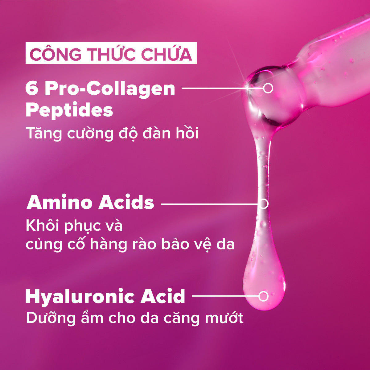 Tinh chất  làm căng mịn làm giảm nếp nhăn và săn chắc da Pro-Collagen Multi-Peptide Booster