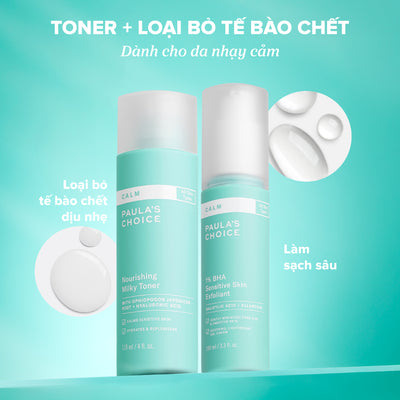 Nước cân bằng dịu nhẹ cho da nhạy cảm Calm Nourishing Milky Toner 118ml