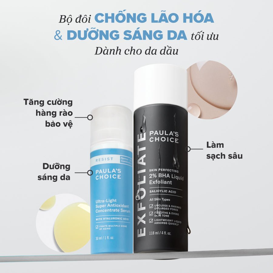 Tinh chất dưỡng ẩm và giảm nếp nhăn RESIST Ultra-Light Super Antioxidant Concentrate Serum 30ml