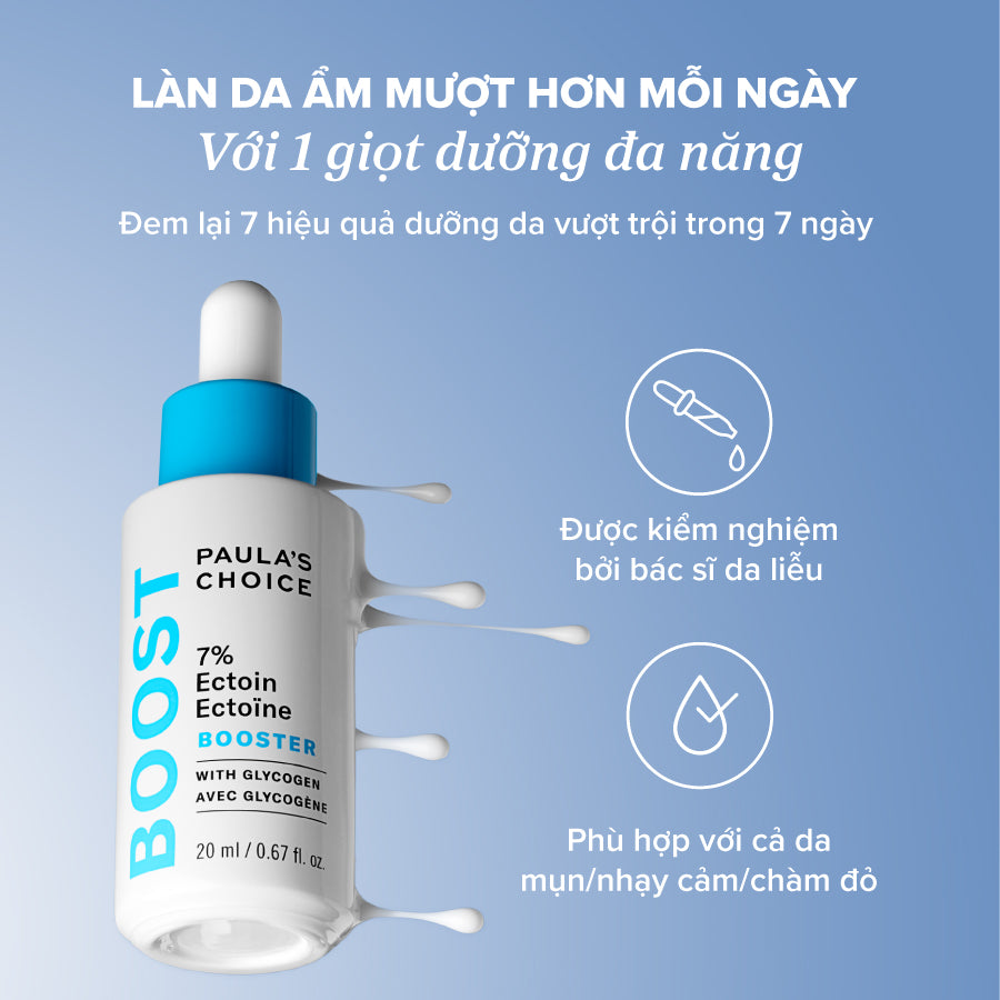 Tinh chất phục hồi & bảo vệ da 7 tác động 7% Ectoin Booster