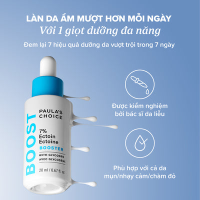 Tinh chất phục hồi & bảo vệ da 7 tác động 7% Ectoin Booster
