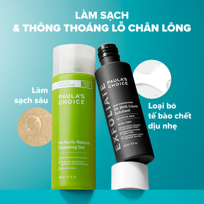 Gel rửa mặt làm sạch da và giúp làm dịu da Earth Sourced Perfectly Natural Cleansing Gel 200ml