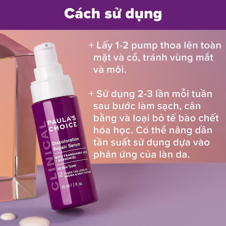 Tinh chất làm mờ thâm nám và làm sáng da Clinical Discoloration Repair Serum 30ml