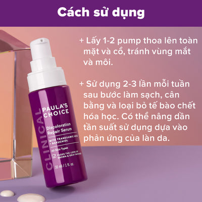 Tinh chất làm mờ thâm nám và làm sáng da Clinical Discoloration Repair Serum 30ml
