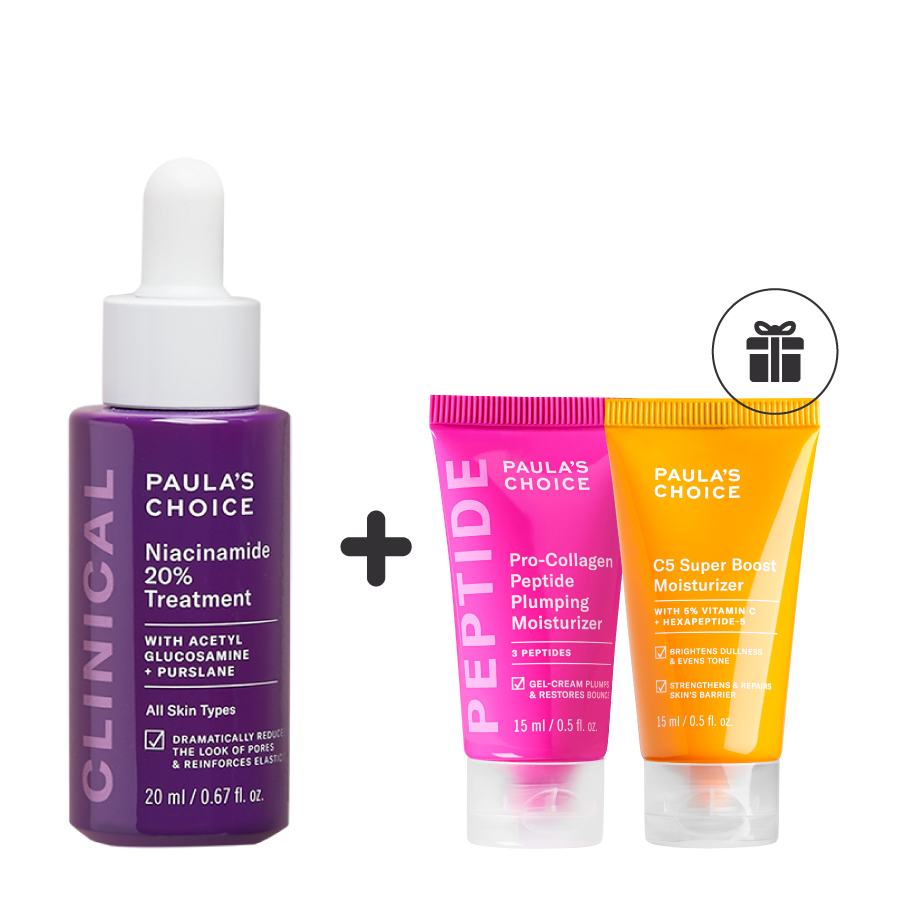 Tinh chất thu nhỏ lỗ chân lông to và làm sáng mịn bề mặt da Clinical Niacinamide 20% Treatment 20ml