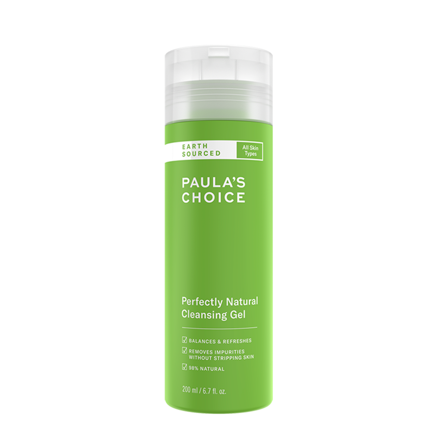 Gel rửa mặt làm sạch da và giúp làm dịu da Earth Sourced Perfectly Natural Cleansing Gel 200ml