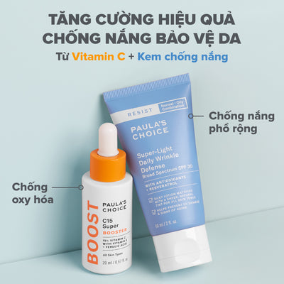 Kem dưỡng chống nắng Resist Super-Light Daily Wrinkle Defense SPF 30