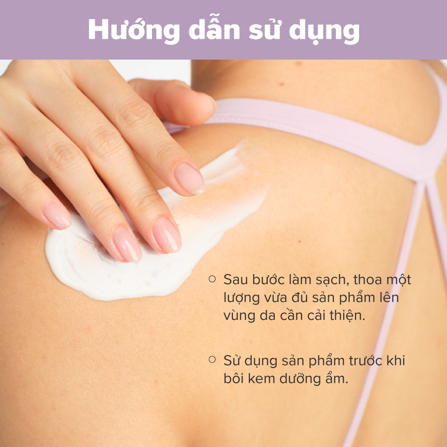 Kem dưỡng thể hỗ trợ giảm mụn và làm mịn da 2% BHA Body Smoothing Spot Exfoliant