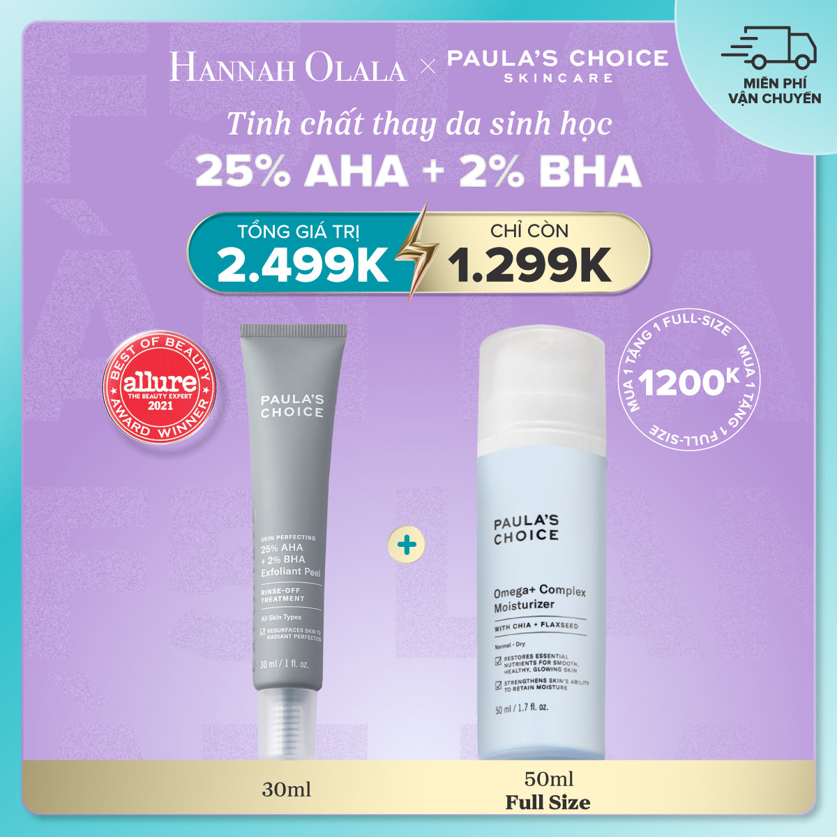 HO2210-25% AHA + 2% BHA Exfoliant Peel