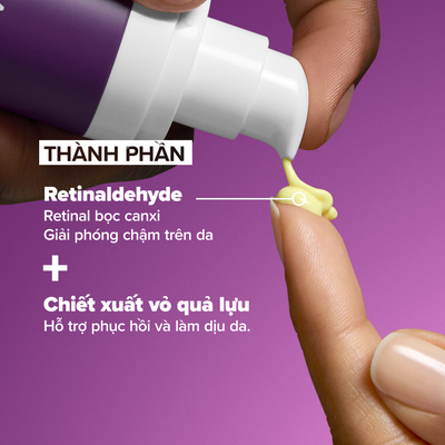 Tinh chất Retinaldehyde ngăn ngừa các dấu hiệu lão hóa và hỗ trợ giảm mụn PRO Retinaldehyde Treatment