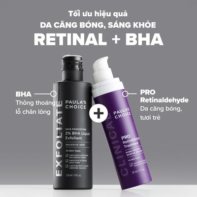Tinh chất Retinaldehyde ngăn ngừa các dấu hiệu lão hóa và hỗ trợ giảm mụn PRO Retinaldehyde Treatment