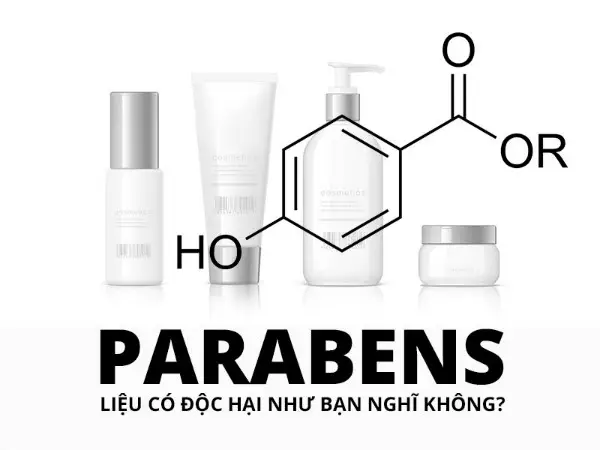Theo quy định trên toàn thế giới thì hàm lượng parabens được sử dụng trong mỹ phẩm hiện nay là an toàn 