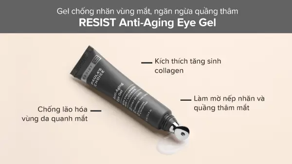 Kem dưỡng mắt cho da nhạy cảm Resist Anti-Aging Eye Gel, Kem dưỡng mắt cho làn da nhạy cảm Resist Anti-Aging Eye Gel